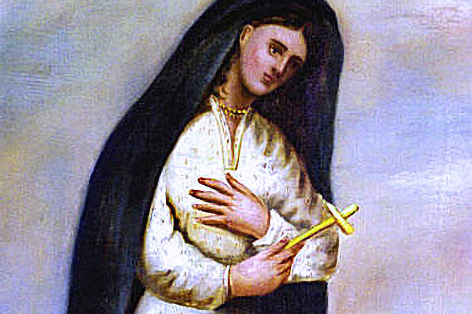 This contemporary portrait of St. Kateri Tekakwitha was painted by Father Claude Chauchetière around 1696 This contemporary portrait of St. Kateri Tekakwitha was painted by Father Claude Chauchetière around 1696