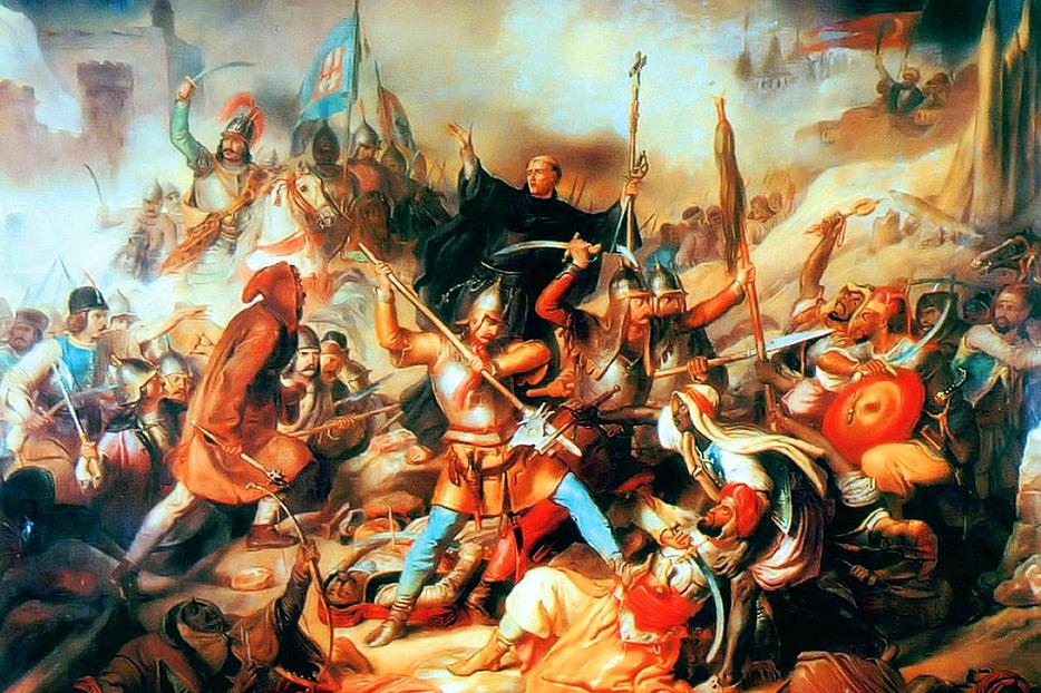 Unknown, “The Siege of Belgrade,” 19th Century Unknown, “The Siege of Belgrade,” 19th Century