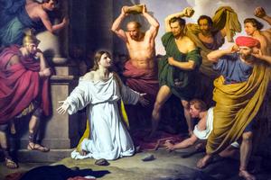 Charles Thévenin, “The Stoning of St. Stephen,” 1829 Charles Thévenin, “The Stoning of St. Stephen,” 1829