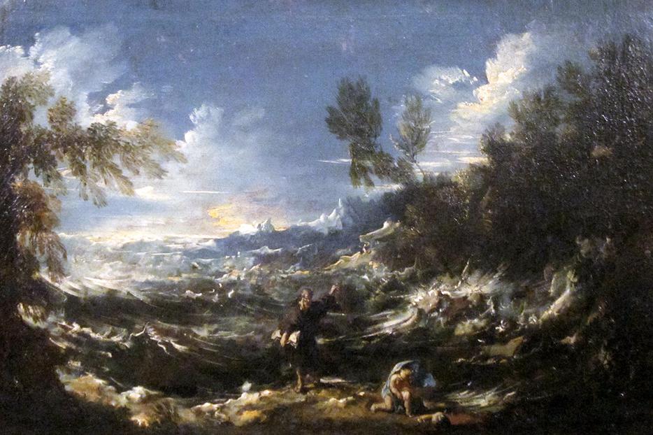 Alessandro Magnasco, “St. Augustine at the Seashore,” c. 1740 Alessandro Magnasco, “St. Augustine at the Seashore,” c. 1740