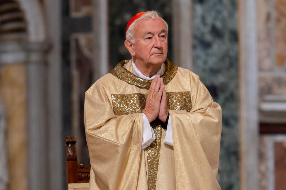 Cardinal Vincent Nichols, Archbishop of Westminster, celebrated a Mass of Thanksgiving for the canonization of St. John Henry Newman at the Basilica of St. John Lateran in Rome on Oct. 14, 2019. Cardinal Vincent Nichols, Archbishop of Westminster, celebrated a Mass of Thanksgiving for the canonization of St. John Henry Newman at the Basilica of St. John Lateran in Rome on Oct. 14, 2019.