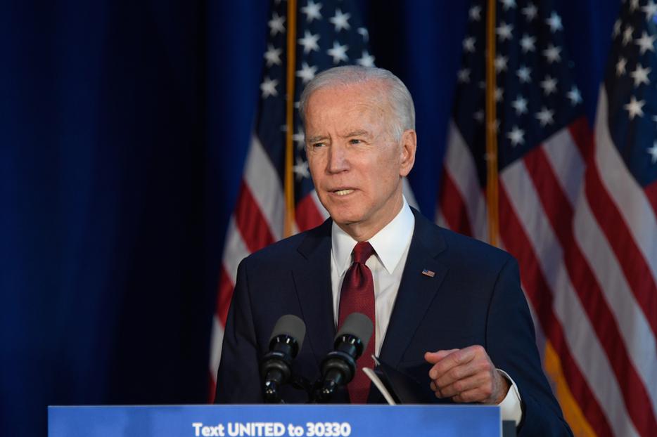 Former Vice President & Democratic hopeful Joe Biden made a foreign policy statement at Current on Pier 59 on January 7, 2020. Former Vice President & Democratic hopeful Joe Biden made a foreign policy statement at Current on Pier 59 on January 7, 2020.