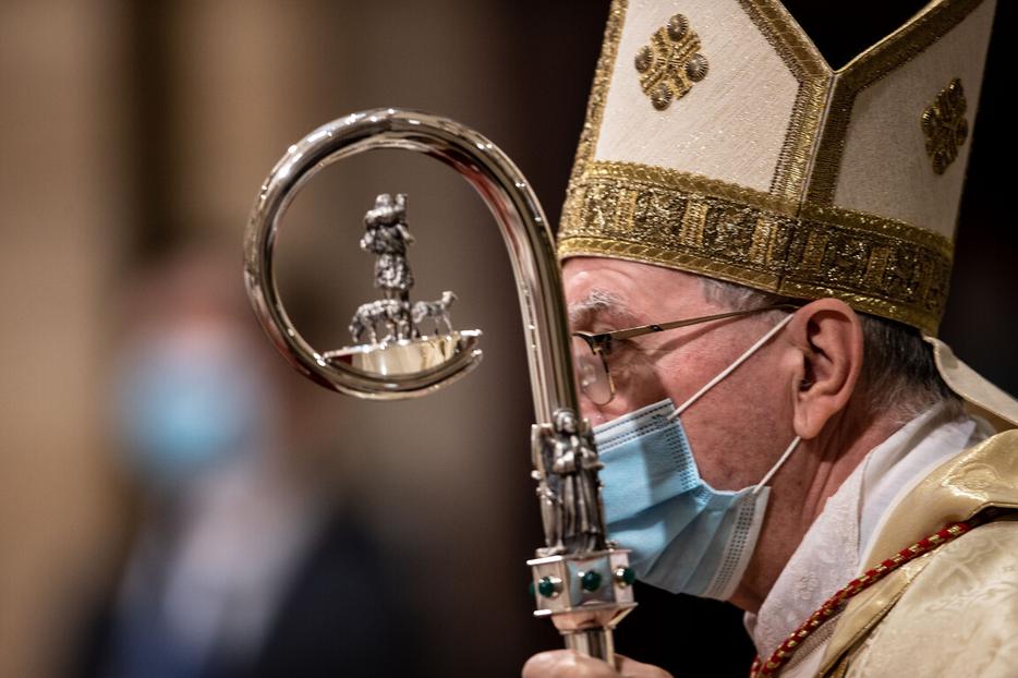 Cardinal Pietro Parolin, Secretary of State for the Holy See, ordained 29 priests of the Prelature of Opus Dei inside the Basilica of Sant'Eugenio in Rome on Sept. 5, 2020. Cardinal Pietro Parolin, Secretary of State for the Holy See, ordained 29 priests of the Prelature of Opus Dei inside the Basilica of Sant'Eugenio in Rome on Sept. 5, 2020.