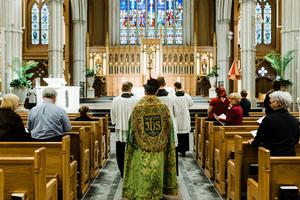 A processional for Choral Matins at the Nov. 2019 Conference on the Anglican Tradition in the Catholic Church. A processional for Choral Matins at the Nov. 2019 Conference on the Anglican Tradition in the Catholic Church.