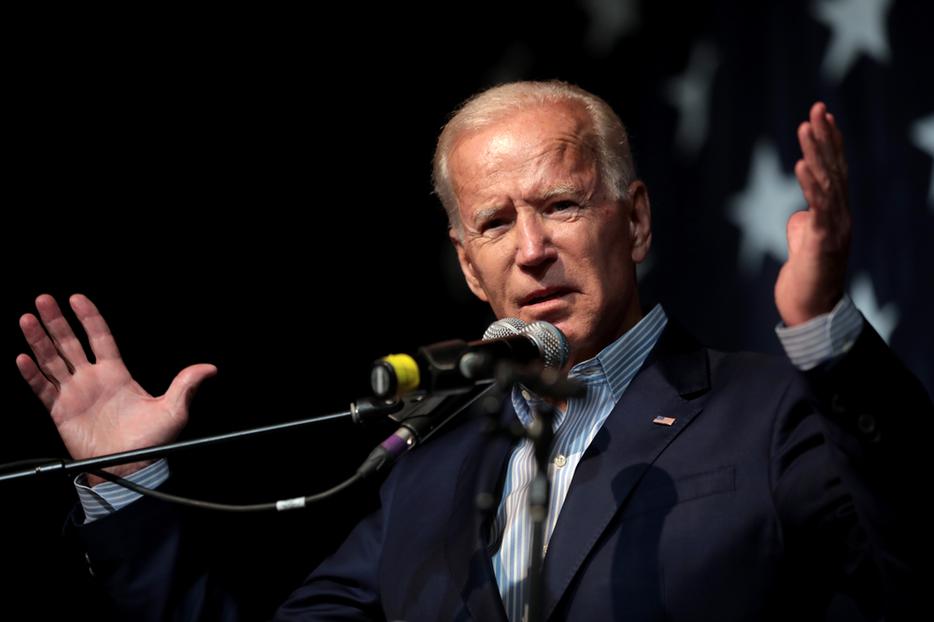 Former Vice President of the United States Joe Biden speaking with attendees at the 2019 Iowa Democratic Wing Ding at Surf Ballroom in Clear Lake, Iowa Former Vice President of the United States Joe Biden speaking with attendees at the 2019 Iowa Democratic Wing Ding at Surf Ballroom in Clear Lake, Iowa