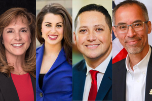 Congresswoman Lisa McClain of Michigan, Minnesota state senator Julia Coleman, Congressman Tony Gonzales of Texas, and Arizona State Rep. Quang Nguyen, R-Prescott. Congresswoman Lisa McClain of Michigan, Minnesota state senator Julia Coleman, Congressman Tony Gonzales of Texas, and Arizona State Rep. Quang Nguyen, R-Prescott.