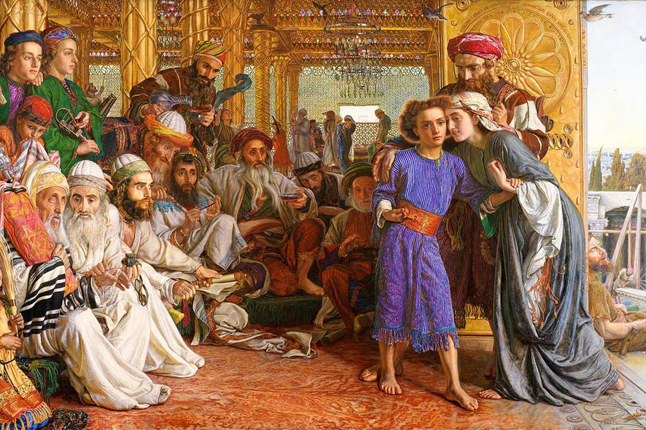 William Holman Hunt, “The Finding of the Saviour in the Temple,” 1854 William Holman Hunt, “The Finding of the Saviour in the Temple,” 1854