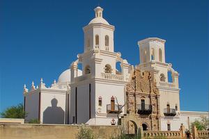 Mission San Xavier del Bac in Tucson, Arizona Mission San Xavier del Bac in Tucson, Arizona