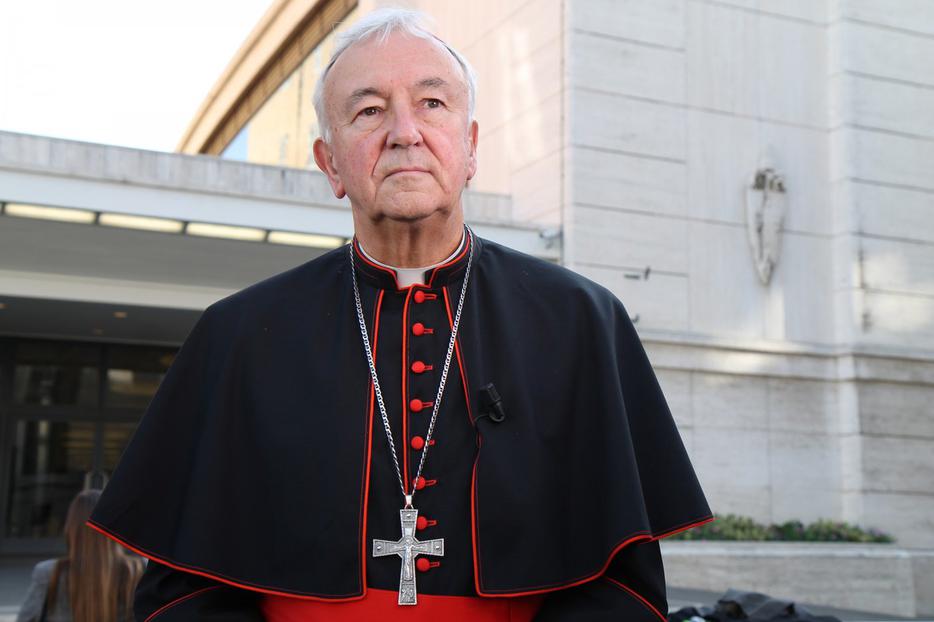 Cardinal Vincent Nichols at the Vatican before the start of a session of the Synod on the Family, Oct. 10, 2014. Cardinal Vincent Nichols at the Vatican before the start of a session of the Synod on the Family, Oct. 10, 2014.