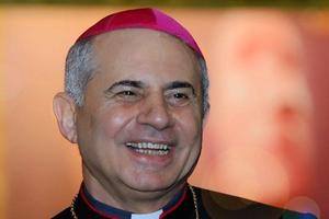 Chaldean Catholic Archbishop Najeeb Michaeel Moussa of Mosul. Chaldean Catholic Archbishop Najeeb Michaeel Moussa of Mosul.