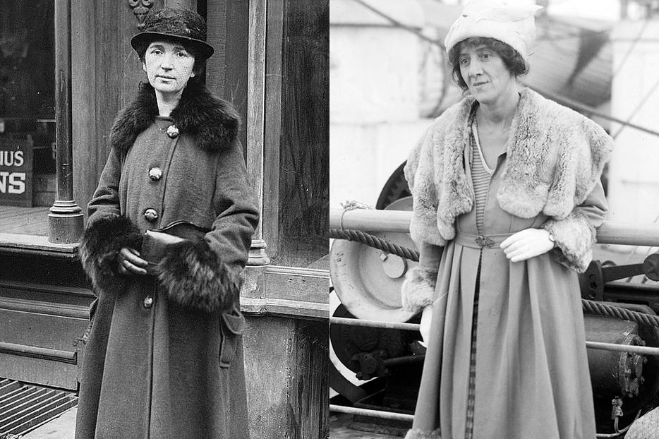 LEFT: Margaret Sanger in 1917. RIGHT: Marie Stopes in 1900. LEFT: Margaret Sanger in 1917. RIGHT: Marie Stopes in 1900.