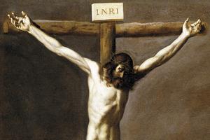 Francisco de Zurbarán, “Saint Luke Before Christ on the Cross” (detail), c. 1635 Francisco de Zurbarán, “Saint Luke Before Christ on the Cross” (detail), c. 1635