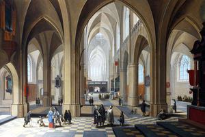 Pieter Neeffs and Frans Francken the Younger, “The Interior of a Gothic Cathedral,” early 17th century Pieter Neeffs and Frans Francken the Younger, “The Interior of a Gothic Cathedral,” early 17th century