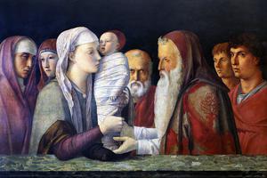 Giovanni Bellini, “The Presentation of Jesus Christ in the Temple,” c. 1469 Giovanni Bellini, “The Presentation of Jesus Christ in the Temple,” c. 1469