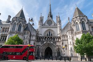 Royal Courts of Justice in London, England. Royal Courts of Justice in London, England.