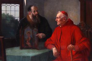 Adolf Humborg [1847-1921], “Das Maddonenbild [The Image of Our Lady]”