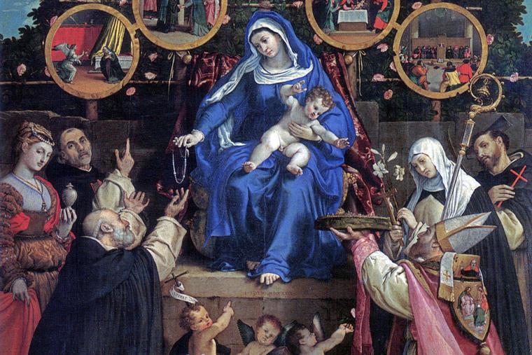 Lorenzo Lotto, “Madonna of the Rosary,” 1539 Lorenzo Lotto, “Madonna of the Rosary,” 1539