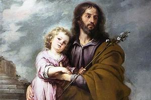 Bartolomé Esteban Murillo, “San José y el Niño,” c. 1665 Bartolomé Esteban Murillo, “San José y el Niño,” c. 1665