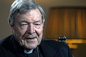 Australian Cardinal George Pell, prefect emeritus of the Secretariat for the Economy, speaks Wednesday in Rome during an interview with EWTN News Nightly’s Colm Flynn. Australian Cardinal George Pell, prefect emeritus of the Secretariat for the Economy, speaks Wednesday in Rome during an interview with EWTN News Nightly’s Colm Flynn.