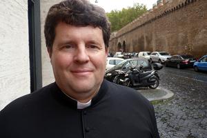Msgr. Richard Soseman in Rome in 2012