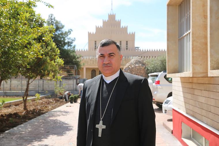 Archbishop Bashar M. Warda of the Chaldean Diocese in Erbil, Iraq on March 28, 2015. Archbishop Bashar M. Warda of the Chaldean Diocese in Erbil, Iraq on March 28, 2015.