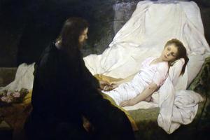 Gabriel von Max, “The Raising of Jairus’ Daughter,” 1878