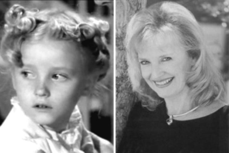 Karolyn Grimes portraying young Bailey in 1946 (L) alongside a recent photo of the actress. Karolyn Grimes portraying young Bailey in 1946 (L) alongside a recent photo of the actress.