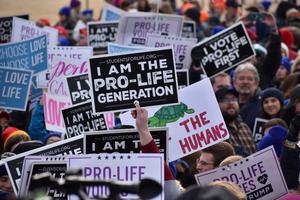 The 2020 March for Life in Washington, DC. The 2020 March for Life in Washington, DC.