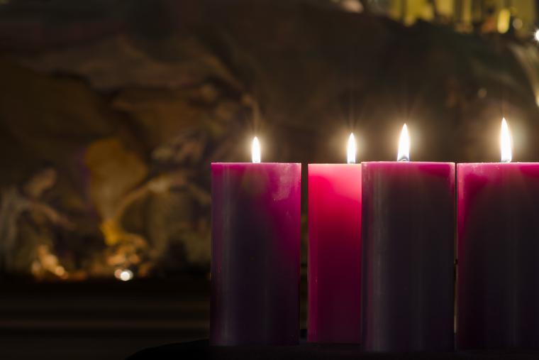 We celebrate the final Sunday of Advent, preparing our hearts to welcome Jesus. We celebrate the final Sunday of Advent, preparing our hearts to welcome Jesus.