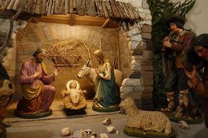 ‘The Holy Family seeks to welcome us, much like Mary and Joseph welcomed the Magi and the shepherds.’ ‘The Holy Family seeks to welcome us, much like Mary and Joseph welcomed the Magi and the shepherds.’