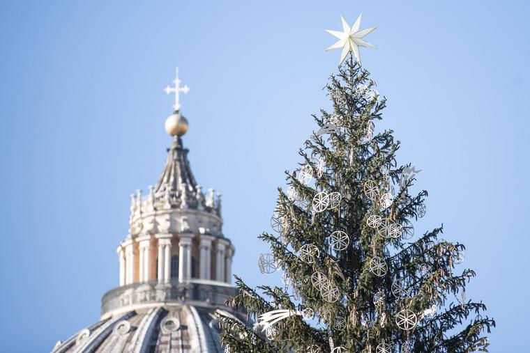 The lighting of the Vatican Christmas tree was held Dec. 11. The lighting of the Vatican Christmas tree was held Dec. 11.