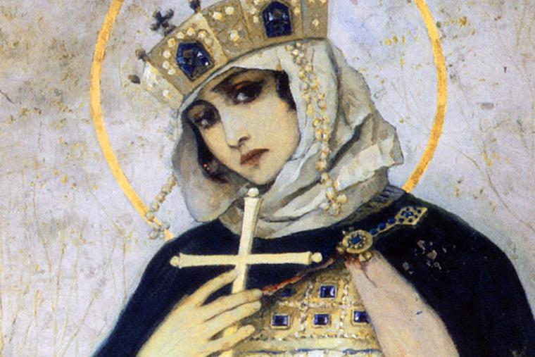 M. Nesterov, “Princess Olga,” Vladimir Cathedral, 1892 M. Nesterov, “Princess Olga,” Vladimir Cathedral, 1892