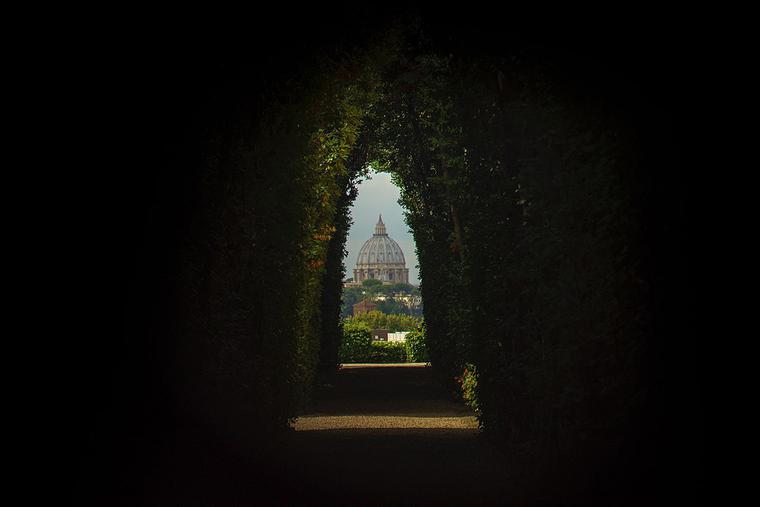 The Aventine Keyhole The Aventine Keyhole