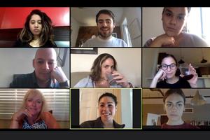 Virtual events took the place of in-person get togethers during the coronavirus pandemic. Virtual events took the place of in-person get togethers during the coronavirus pandemic.