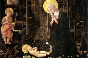Fra Filippo Lippi, “The Nativity” (Medici Chapel copy) Fra Filippo Lippi, “The Nativity” (Medici Chapel copy)