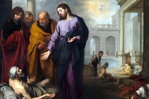 Bartolomé Esteban Murillo, “Christ Healing the Paralytic at the Pool of Bethesda,” c. 1668 Bartolomé Esteban Murillo, “Christ Healing the Paralytic at the Pool of Bethesda,” c. 1668