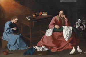 Francisco de Zurbarán, “Christ and the Virgin in the House of Nazareth,” c. 1640 Francisco de Zurbarán, “Christ and the Virgin in the House of Nazareth,” c. 1640
