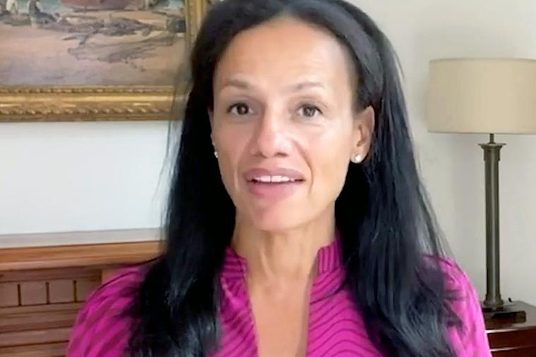 In this screengrab, Alexis McGill Johnson, president of the Planned Parenthood Action Fund, participates in the ‘Supercharge: Women All In’ event on Sept. 26. In this screengrab, Alexis McGill Johnson, president of the Planned Parenthood Action Fund, participates in the ‘Supercharge: Women All In’ event on Sept. 26.