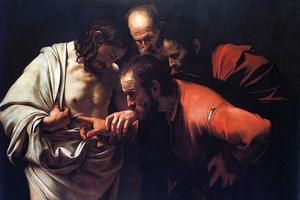 Caravaggio, “The Incredulity of St. Thomas,” c. 1601 Caravaggio, “The Incredulity of St. Thomas,” c. 1601