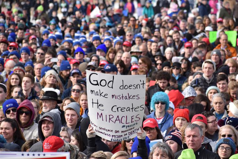 The 2020 March for Life in Washington, DC. The 2020 March for Life in Washington, DC.