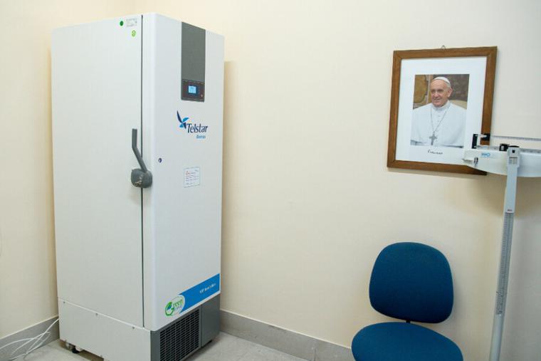 The Vatican has purchased a low-temperature refrigerator to store the COVID-19 vaccine. The Vatican has purchased a low-temperature refrigerator to store the COVID-19 vaccine.