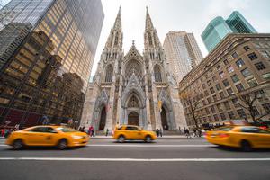 St. Patrick's Cathedral in Manhattan. St. Patrick's Cathedral in Manhattan.