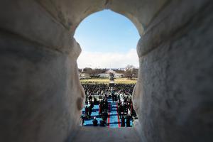 Joe Biden is sworn in as president during his inauguration Wednesday on the West Front of the U.S. Capitol in Washington, D.C. Joe Biden is sworn in as president during his inauguration Wednesday on the West Front of the U.S. Capitol in Washington, D.C.
