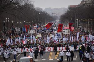 The 2020 March for Life in Washington, D.C. The 2020 March for Life in Washington, D.C.