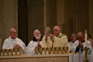 Archbishop Joseph F. Naumann of Kansas City, Kansas, Chairman of the USCCB Committee on Pro-Life, gives the homily during the Mass for Life at the Basilica of the National Shrine of the Immaculate Conception on Jan. 23, 2020. Archbishop Joseph F. Naumann of Kansas City, Kansas, Chairman of the USCCB Committee on Pro-Life, gives the homily during the Mass for Life at the Basilica of the National Shrine of the Immaculate Conception on Jan. 23, 2020.