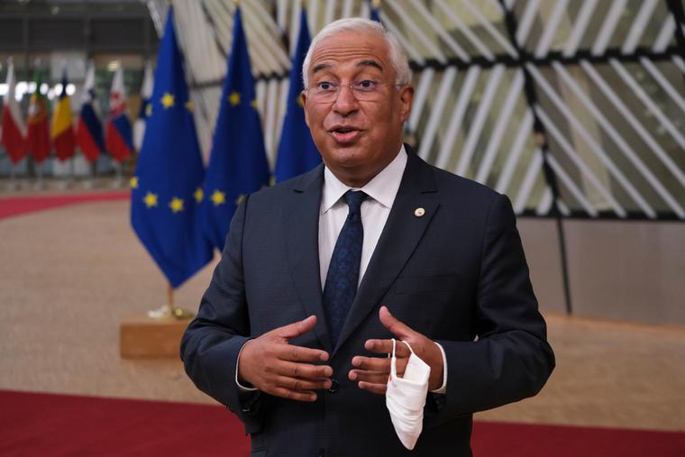 Prime Minister of Portugal, Antonio Costa arrives to attend the European Union leaders summit in Brussels, Belgium July 17, 2020. Prime Minister of Portugal, Antonio Costa arrives to attend the European Union leaders summit in Brussels, Belgium July 17, 2020.