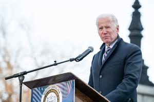 President Joe Biden in Charleston, S.C. on the campaign trail during the 2020 elections. President Joe Biden in Charleston, S.C. on the campaign trail during the 2020 elections.