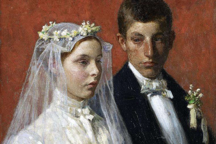 Gari Melchers, “Marriage,” 1893 Gari Melchers, “Marriage,” 1893