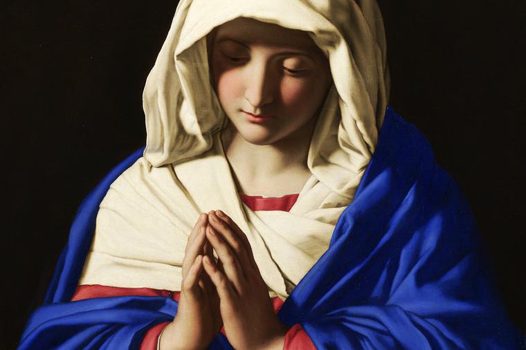 Giovanni Battista Salvi da Sassoferrato, “The Virgin in Prayer,” between 1640 and 1650 Giovanni Battista Salvi da Sassoferrato, “The Virgin in Prayer,” between 1640 and 1650