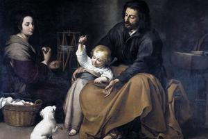 Bartolomé Esteban Murillo, “The Holy Family With a Bird,” c. 1650 Bartolomé Esteban Murillo, “The Holy Family With a Bird,” c. 1650